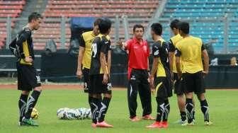 Hadapi PBFC, Mitra Kukar Gelar Latihan Malam