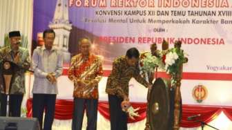 Presiden Jokowi Hadiri Forum Rektor Indonesia 2016