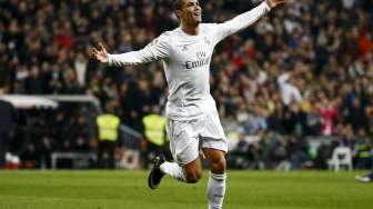 Cetak Hattrick, Ronaldo Samai Jumlah Gol Suarez