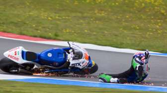 Kecelakaan Hebat, Tes Pramusim MotoGP Dihentikan Lebih dari 1 Jam