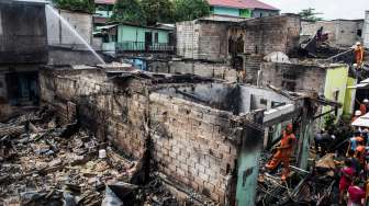 Korban Kebakaran Cidodol Jakarta Butuh Bantuan