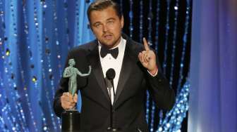 Rebut Oscar Pertama, Leonardo DiCaprio Bikin Rekor di Twitter