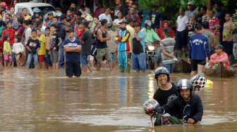 Update Banjir Jakarta, 34 RT Terendam Akibat Luapan Ciliwung