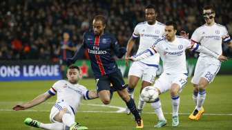 PSG dan Chelsea Masih Sama Kuat di Babak Pertama