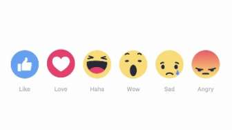 Akhirnya, Facebook Sediakan Fitur "Reactions" di Seluruh Dunia