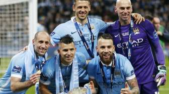 Menangkan Capital One Cup, City Bidik Liga Premier