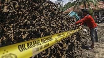 Polisi Rekonstruksi Dugaan Sabotase Kulit Kabel Gorong-gorong