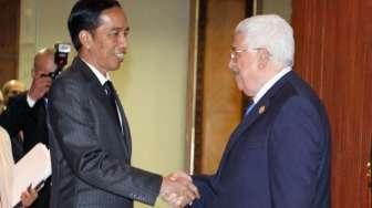 Pertemuan Tertutup Jokowi dan Mahmoud Abbas
