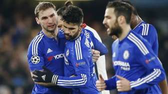 Costa dan Ivanovic Dipastikan Absen Lawan Liverpool