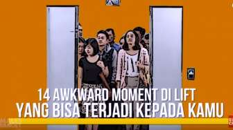 VIDEO: 14 Awkward Moments di Lift yang Sering Terjadi