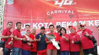 Rayakan HUT ke-19 Bekasi, Telkomsel Perkuat Layanan 4G LTE