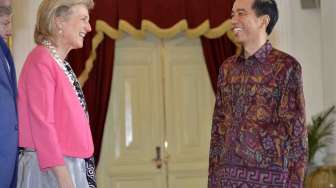 Jokowi Terima Putri Kerajaan Belgia