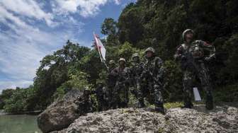 Patroli Perbatasan Indonesia-PNG