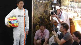 Sesi Foto Rio Haryanto di F1