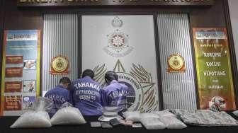 Mabes Polri Amankan 11 Kg Sabu