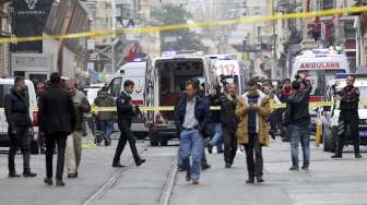 Insiden Bom Bunuh Diri Terjadi di Istanbul