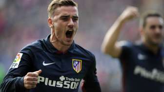 Atletico 'Terpeleset', Griezmann Isi Pundi Gol