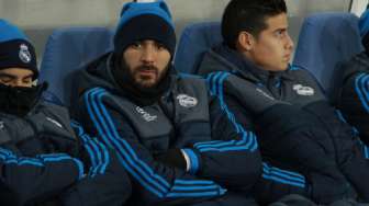 Absen Latihan, Benzema Diragukan Hadapi City di Leg Kedua