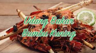 VIDEO: Resep Membuat Udang Bakar Bumbu Kuning