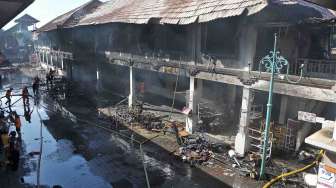 Pasar Seni Ubud Terbakar