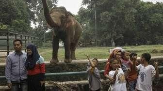 Keramaian Libur Paskah di Ragunan