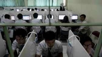 Ujian Nasional Berbasis Komputer (Suara.com/Oke Atmaja)
