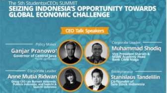 StudentsxCEOs Summit 2016 Hadirkan CEO hingga Gubernur Jateng