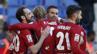 Hantam Espanyol, Atletico Geser Madrid Ancam Barca