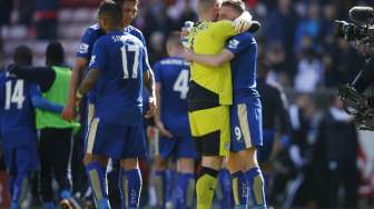 Tundukkan Sunderland 2-0, Leicester Kian Dekati Gelar Juara