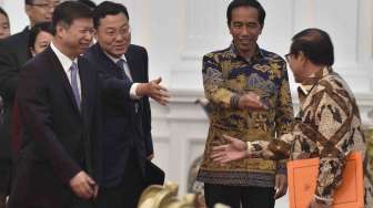 Jokowi Terima Kunjungan Partai Komunis Cina