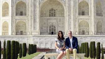 Ke Taj Mahal, William dan Kate Kenang Mendiang Putri Diana