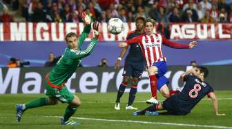 Saul Cetak Gol, Atletico Sementara Ungguli Bayern