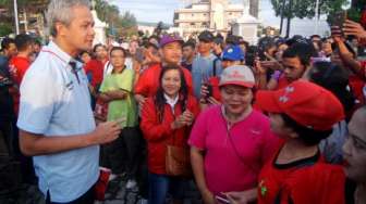 Aksi Simpatik Ganjar Pranowo di Hari Buruh