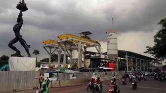 Sepeda Motor Dilarang Lewat Sudirman