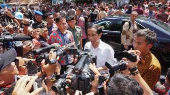 Jokowi Resmikan Pasar Manis