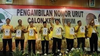 Nomor Urut Caketum Partai Golkar