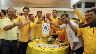 Nomor Urut Caketum Partai Golkar