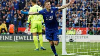 Begini Ambisi Jamie Vardy saat Menjamu Tottenham Hotspur di King Power