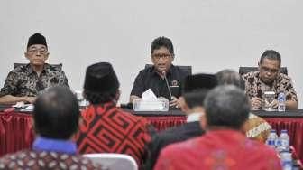 Sejumlah tokoh bakal calon gubernur DKI Jakarta dari PDIP, tampak mengikuti agenda 'fit and proper test' di DPP PDIP, Jakarta, Rabu (11/5/2016). [Suara.com/Kurniawan Mas'ud]