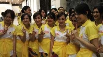 Belasan Perempuan Cantik Muncul di Munaslub Golkar, Dukung Siapa?