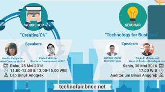 Binus Gelar Techno Fair 2016