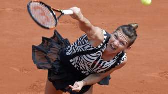 Tundukkan 'Anak Internet', Simona Halep Lolos ke 16 Besar