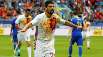 Cetak Gol Perdana bagi Spanyol, Ini Harapan Nolito