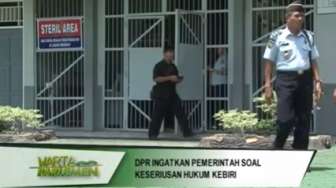 VIDEO: DPR Ingatkan Pemerintah soal Keseriusan Hukum Kebiri