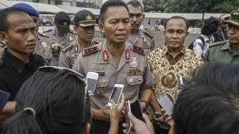 Polda Metro Jaya mengungkap sejumlah kasus hasil kejahatan di Jakarta dan sekitarnya selama dua pekan Operasi Pekat Jaya, di Jakarta, Jumat (3/6/2016). [Suara.com/Kurniawan Mas'ud]