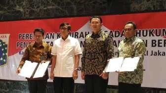 33 Kelurahan di DKI Raih Status Sadar Hukum, Ahok Sumringah