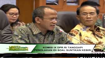 VIDEO: DPR Tanggapi Penolakan IDI soal Kebiri