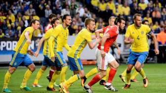 Swedia Bantai Wales Tiga Gol Tanpa Balas
