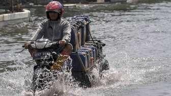 Banjir Rob di Muara Baru