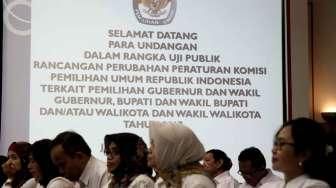 Uji Publik Rancangan Perubahan Peraturan KPU